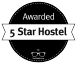5 Stars Hostel Logo